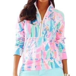 Lilly Pulitzer 1/2 Zip Skipper Pullover Size XS